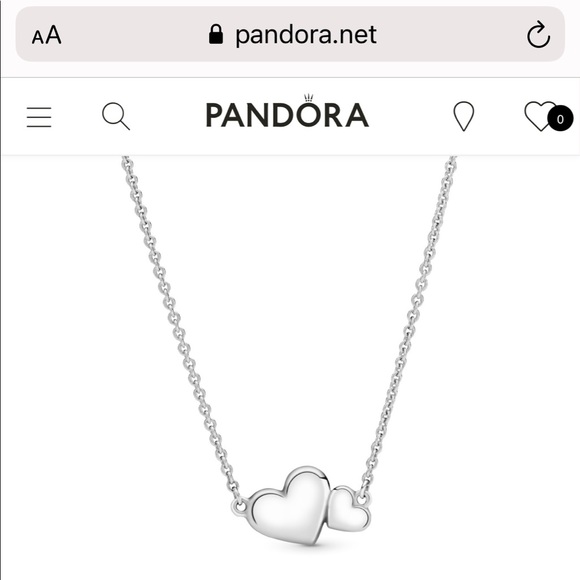 Pandora two-toned necklace - Picture 4 of 5